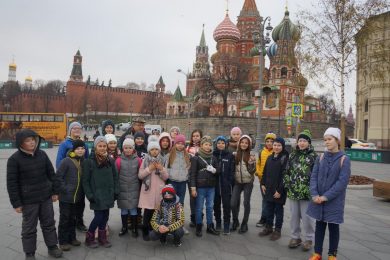 Школьный тур выходного дня в Москву
